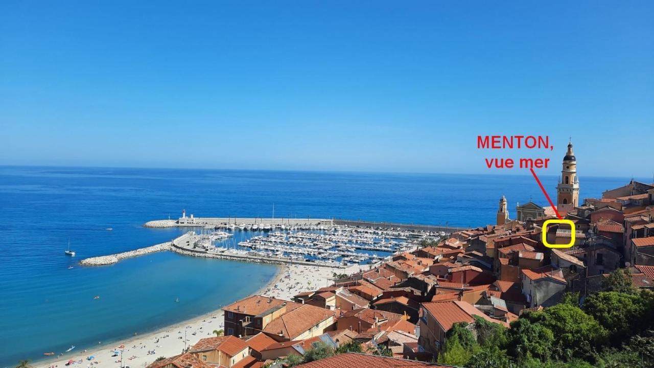 Menton, Centre Historique, Vue Mer Exterior photo